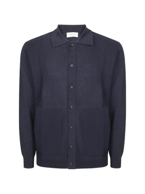 front-pocket shirt jacket by PAOLO PECORA