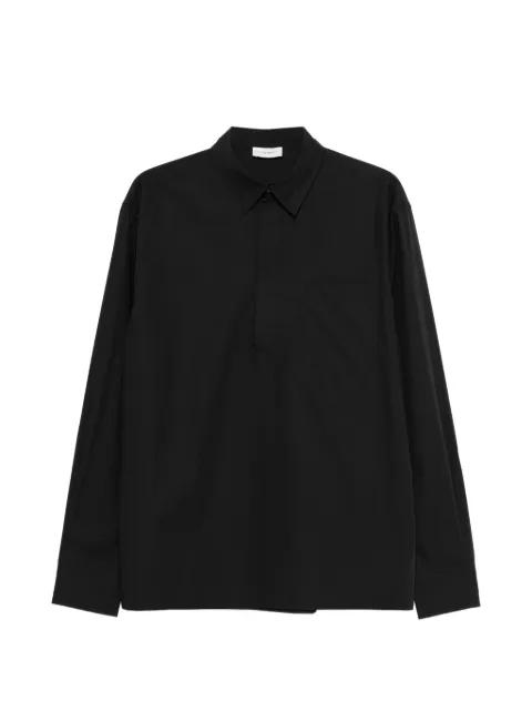 long-sleeve chest-pocket shirt by PAOLO PECORA