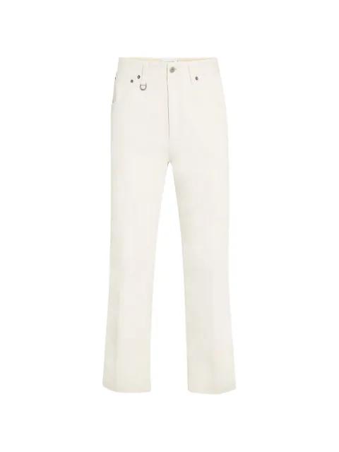 loose-fit five-pocket trousers by PAOLO PECORA