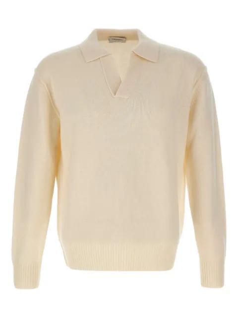 polo-collar sweater by PAOLO PECORA