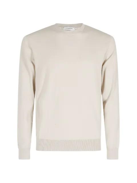 ribbed-trim sweater by PAOLO PECORA