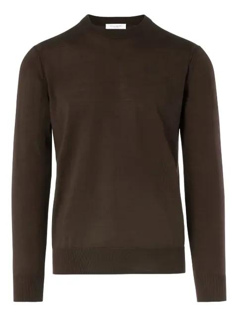 round-neck wool sweater by PAOLO PECORA