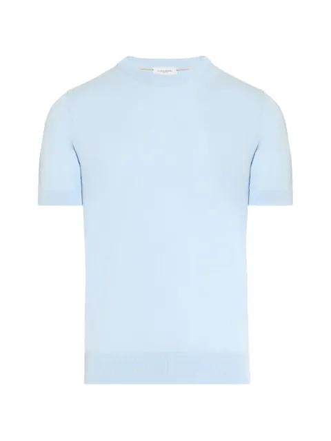 short-sleeve cotton sweater by PAOLO PECORA