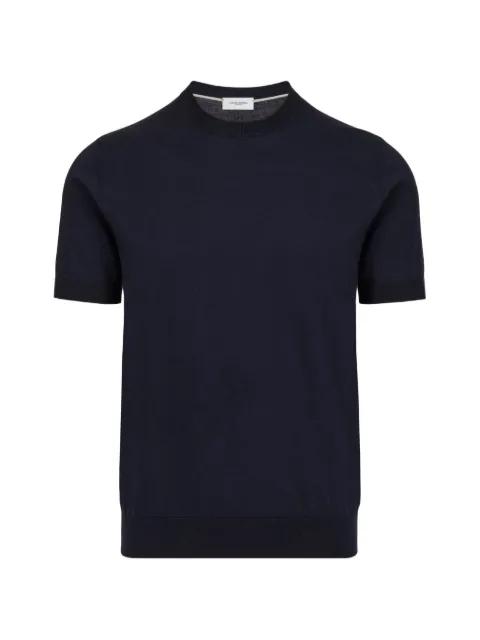 short-sleeve cotton sweater by PAOLO PECORA