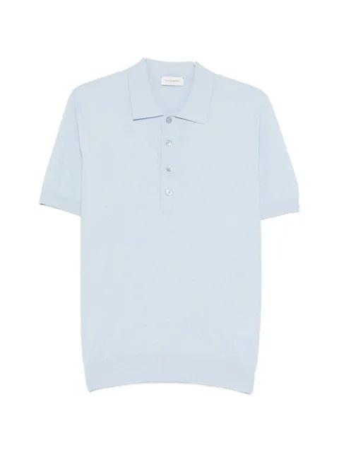 textured polo shirt by PAOLO PECORA