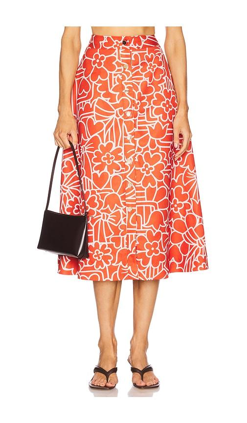 Papa Don't Preach x REVOLVE Fits Like A Puzzle Skirt in Red by PAPA DON'T PREACH Papa Don't Preach x REVOLVE Fits Like A Puzzle Skirt in Red by PAPA DON'T PREACH