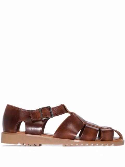 Pacific leather sandals by PARABOOT