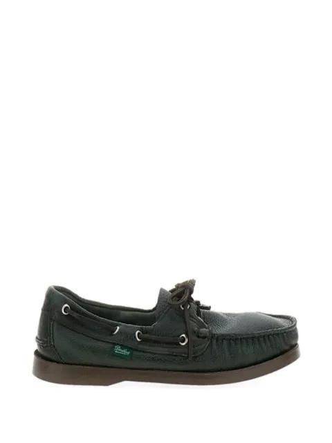 barth leather boat shoes by PARABOOT