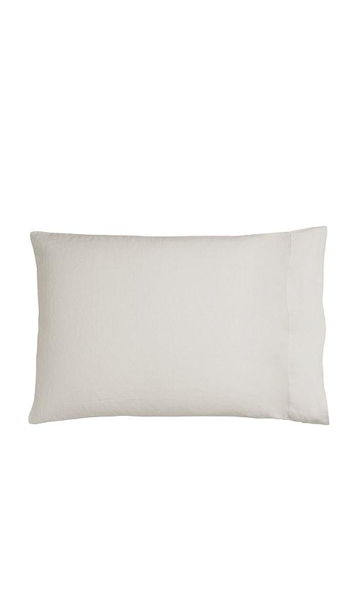 Parachute Linen Pillowcase Set in Beige by PARACHUTE
