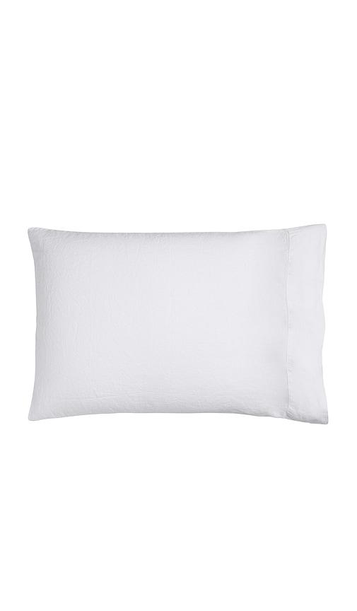 Parachute Linen Pillowcase Set in White by PARACHUTE