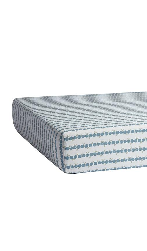 Parachute Percale Crib Sheet in Blue by PARACHUTE
