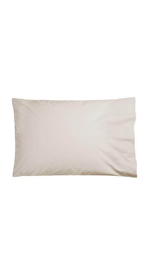 Parachute Percale Pillowcase Set in White by PARACHUTE