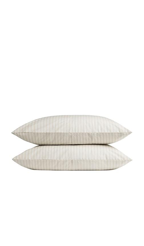 Parachute Pillowcase Set in Ivory by PARACHUTE
