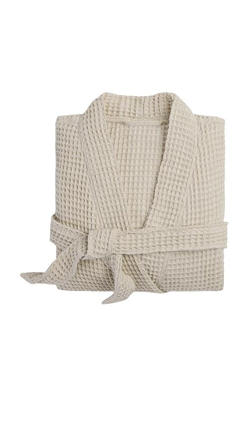 Parachute Waffle Robe in Tan by PARACHUTE