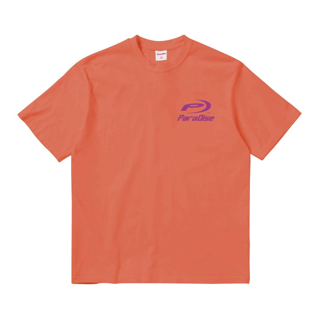 PARADISE YOUTH CLUB - Blur Ray Tee - (Peach) by PARADISE YOUTH CLUB