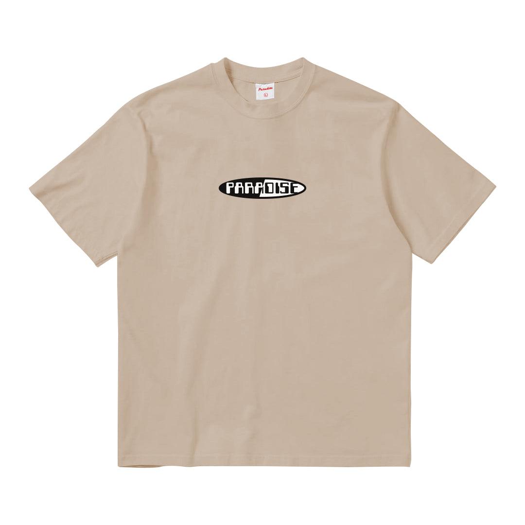 PARADISE YOUTH CLUB - Mono-Byte Tee - (Sand) by PARADISE YOUTH CLUB