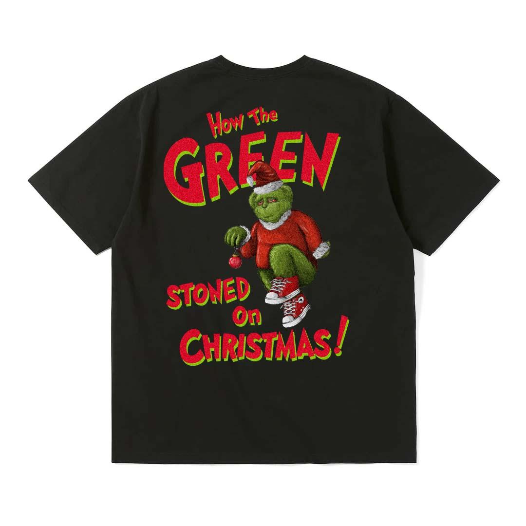 Paradise Youth Club - Stoned Bear Holiday Stone on Chrismas - (Black) by PARADISE YOUTH CLUB