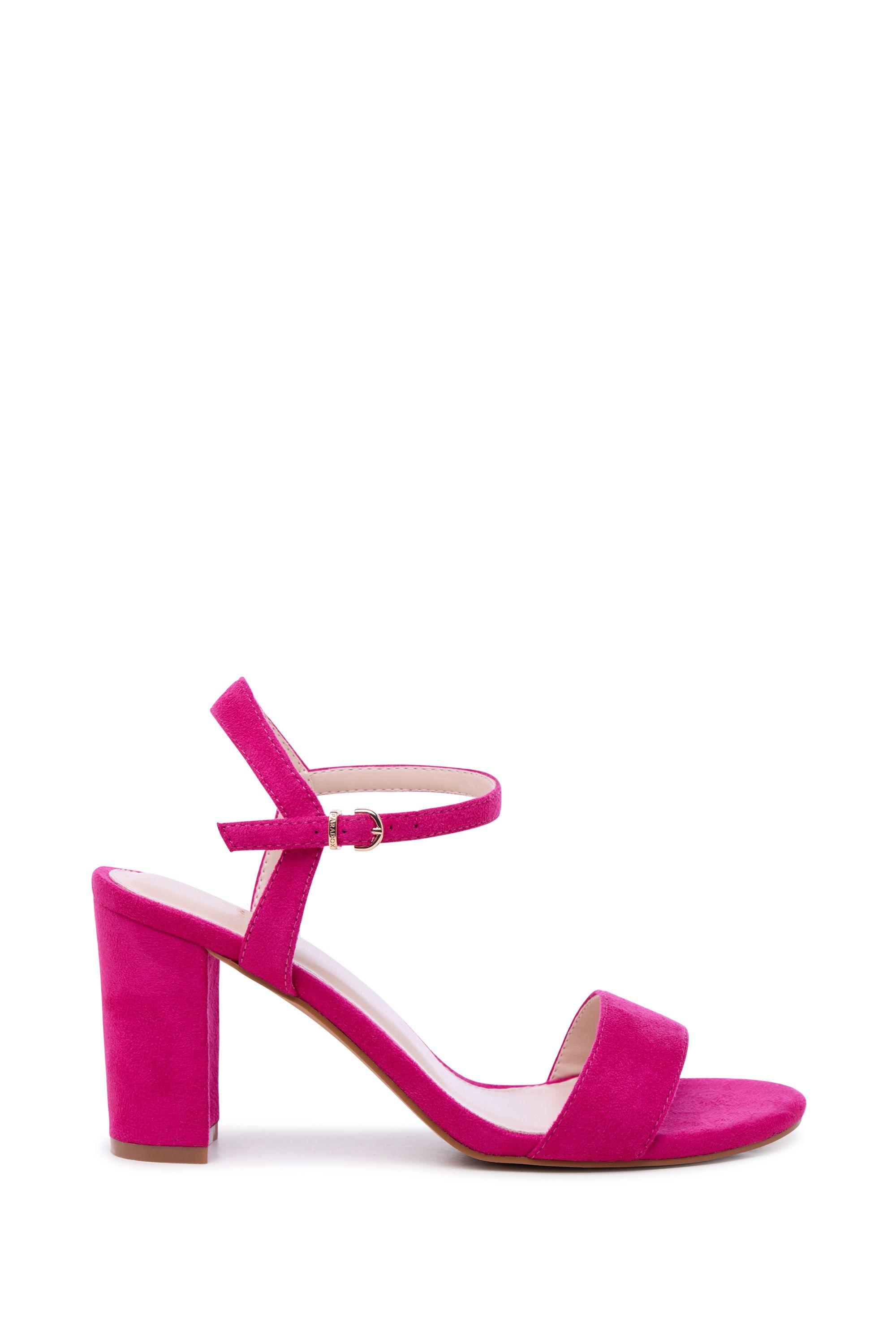 Harmonia' Block Heel Ankle Strap Sandal by PARADOX LONDON
