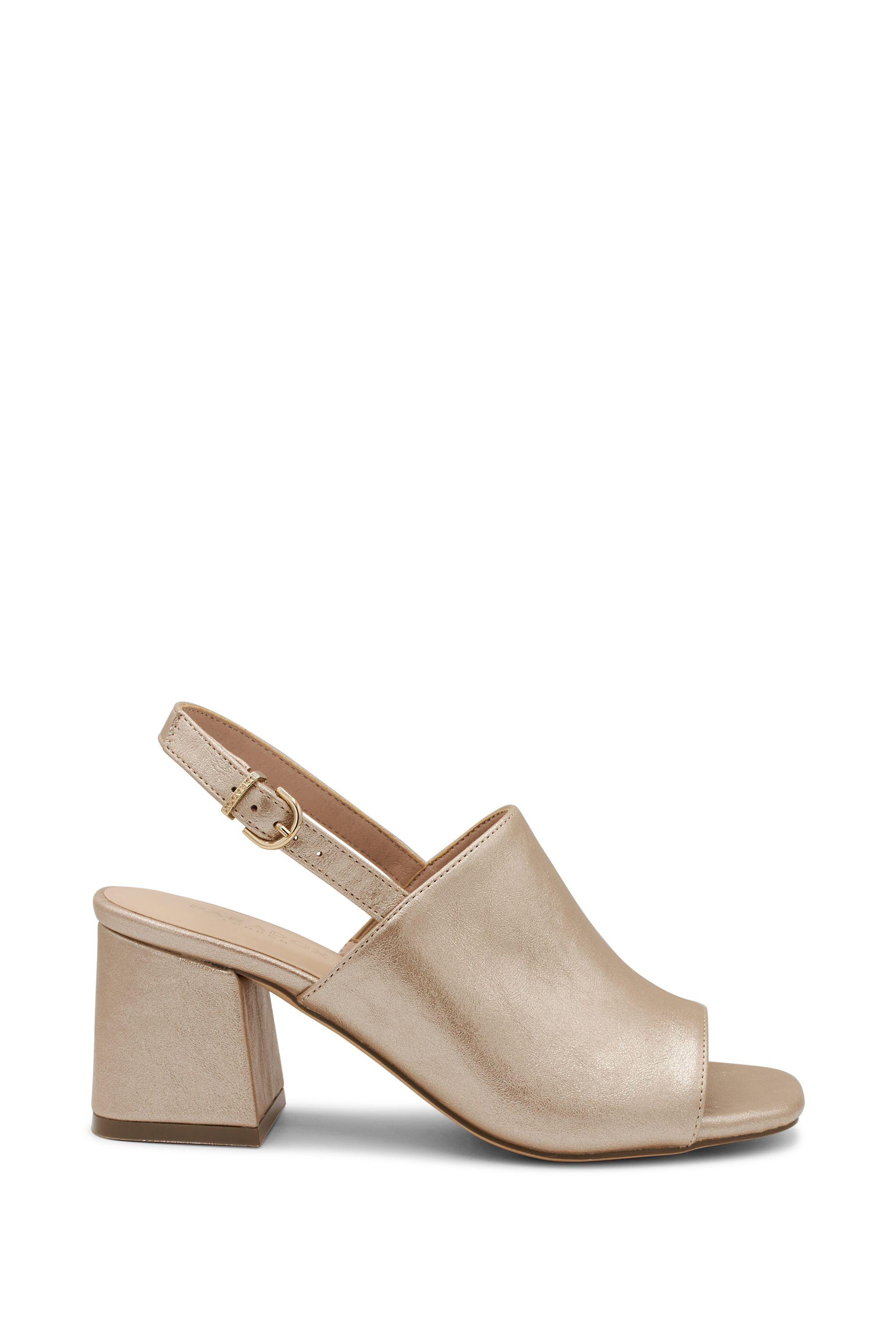 'Meryl' Microsuede Slingback Heel Mule by PARADOX LONDON