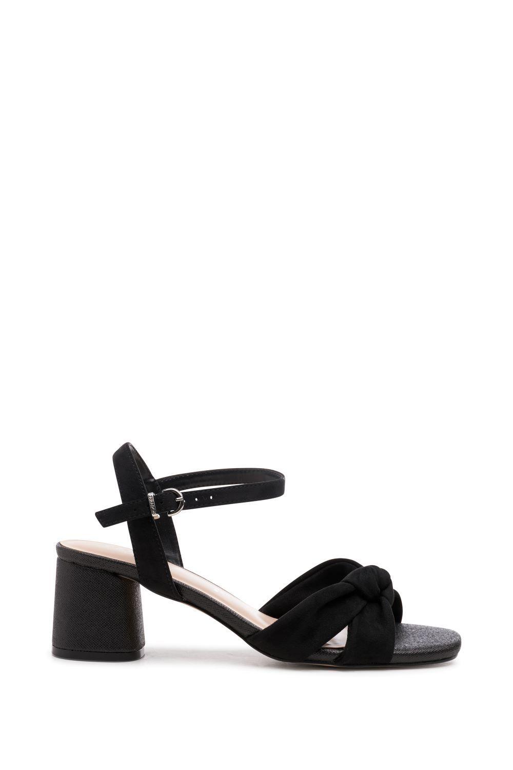 'Nalani' Wide Fit Block Heel Sandal by PARADOX LONDON