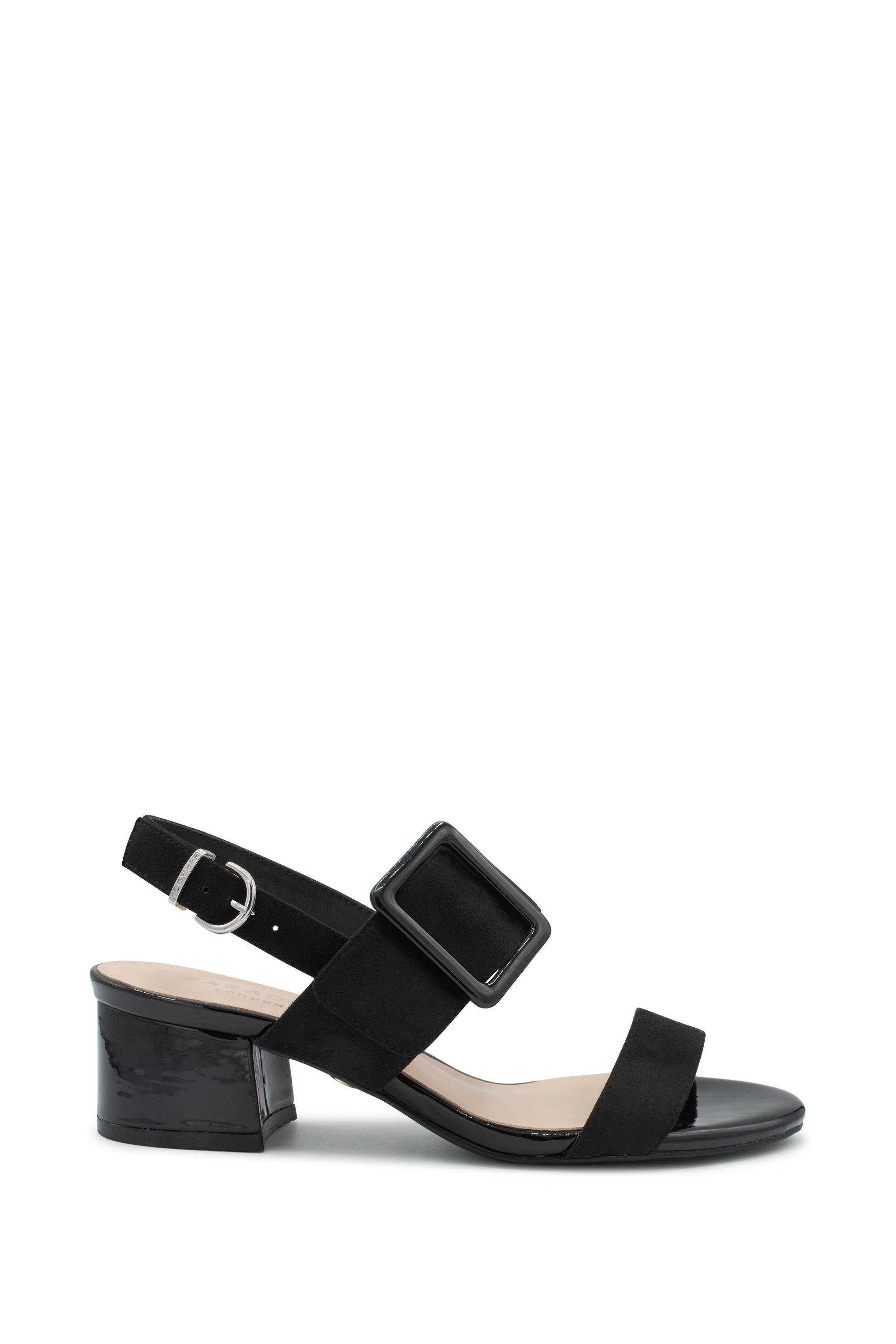 Raquel Block Heel Sandal by PARADOX LONDON