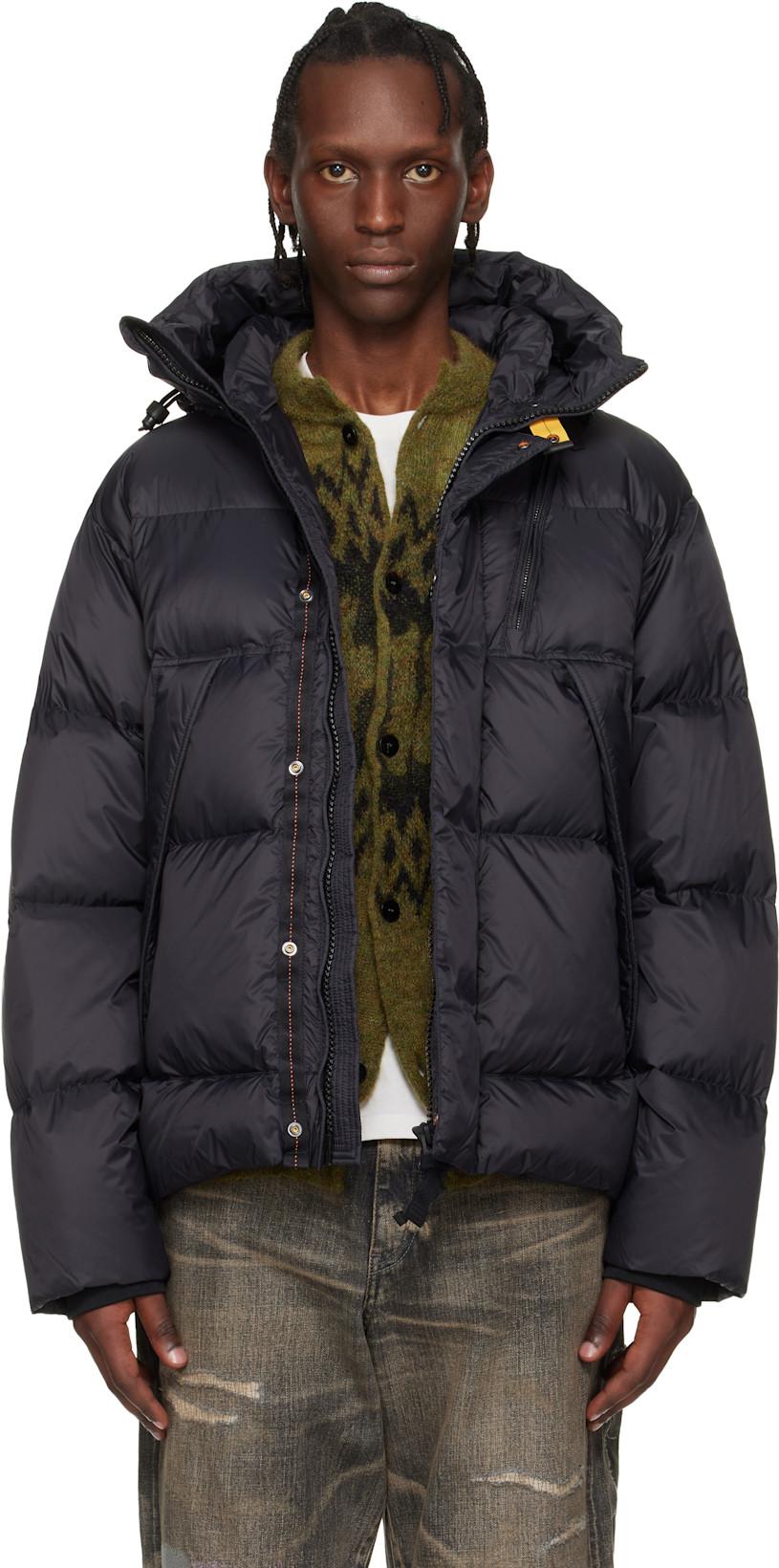 Black Cloud Hooded Down Jacket by PARAJUMPERS