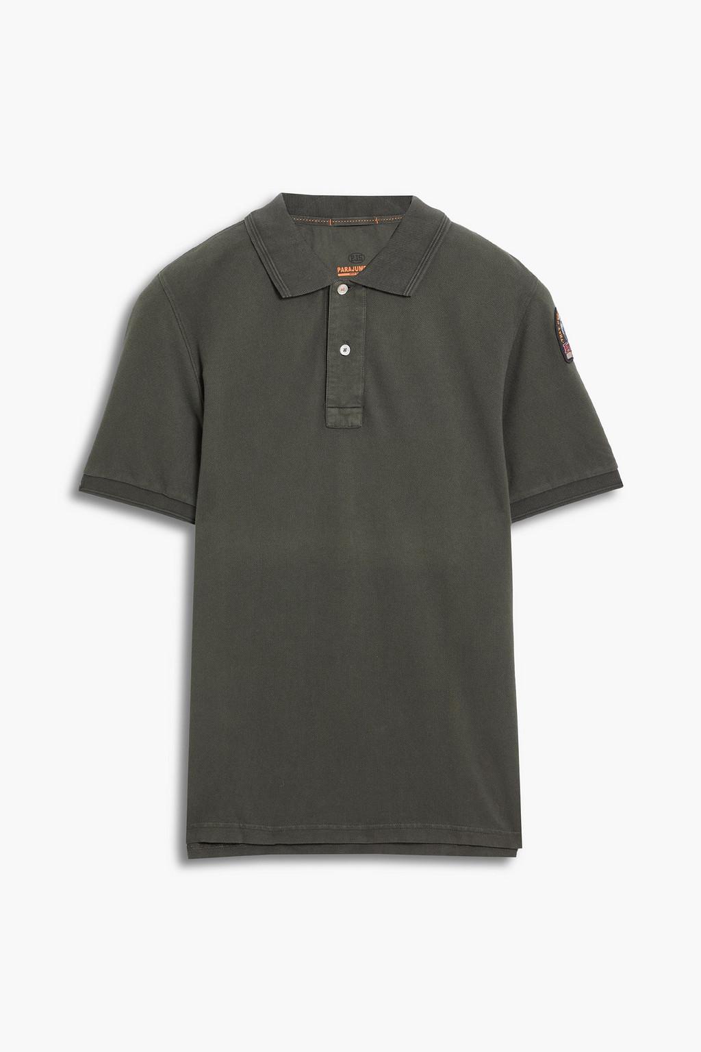 Cotton-piqué polo shirt by PARAJUMPERS Cotton-piqué polo shirt by PARAJUMPERS