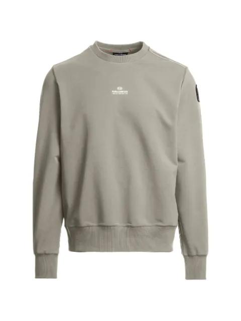 Fergus logo-patch crew-neck sweatshirt by PARAJUMPERS