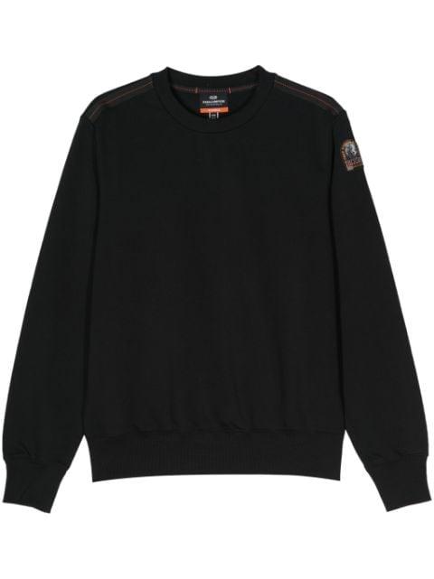 K2 logo-patch sweatshirt by PARAJUMPERS