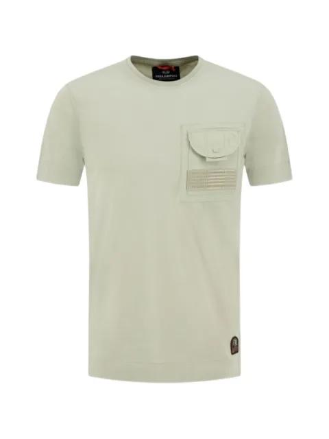 Malham pocket-detail cotton T-shirt by PARAJUMPERS