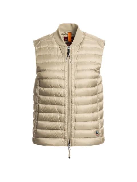 Rosanna zip-up quilted gilet by PARAJUMPERS