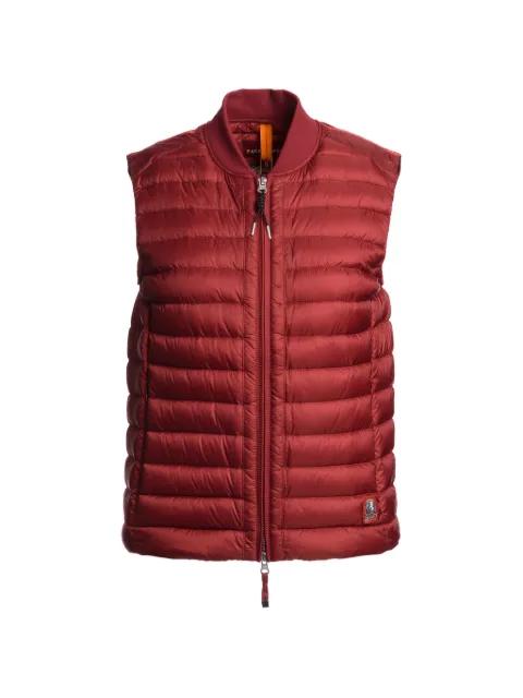 Rosanna zip-up quilted gilet by PARAJUMPERS
