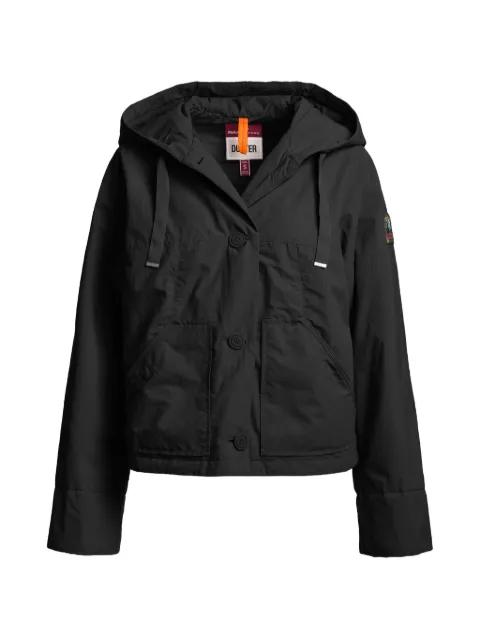 Rosemary hoodied button-down jacket by PARAJUMPERS