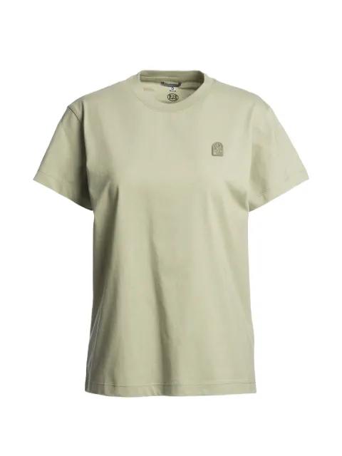 crew-neck logo-patch T-shirt by PARAJUMPERS