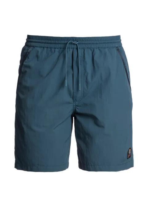 drawstring-fastening logo-patch swim shorts by PARAJUMPERS