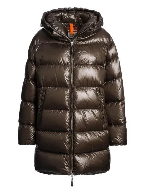 hoodied quilted coat by PARAJUMPERS