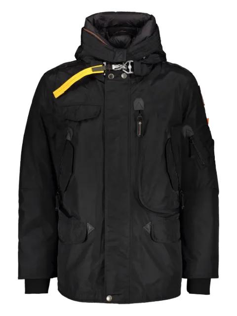 hoodied zip down jacket by PARAJUMPERS