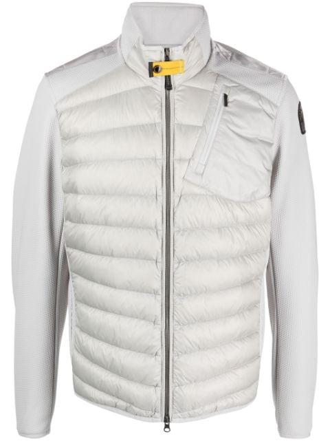 logo-patch padded jacket by PARAJUMPERS