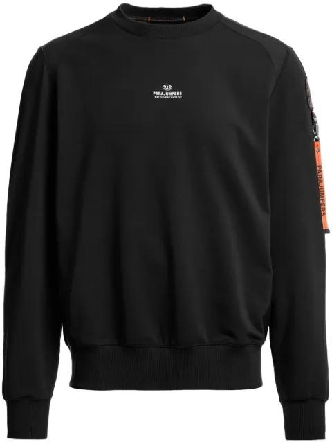logo-patch sweatshirt by PARAJUMPERS