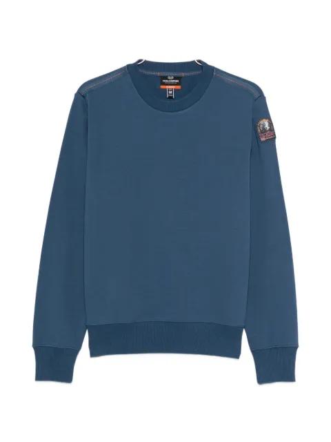 patch crew neck sweatshirt by PARAJUMPERS