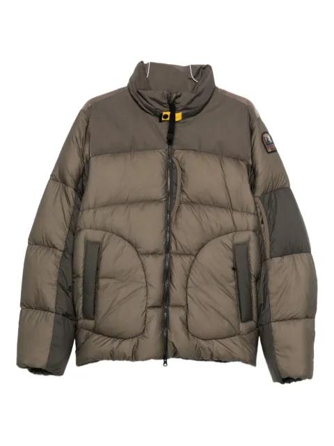 quilted panelled down jacket by PARAJUMPERS