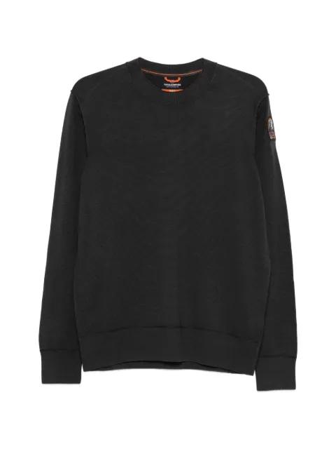 ribbed crewneck sweatshirt by PARAJUMPERS