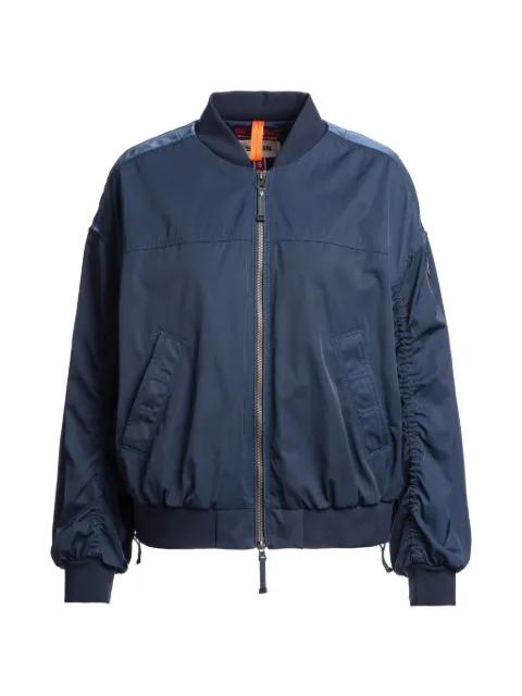 ruched bomber jacket by PARAJUMPERS