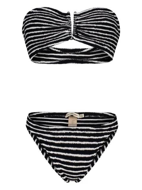 Frida striped two-pieces bikini by PARAMIDONNA