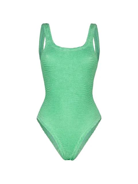 Hailey  textured swimsuit by PARAMIDONNA