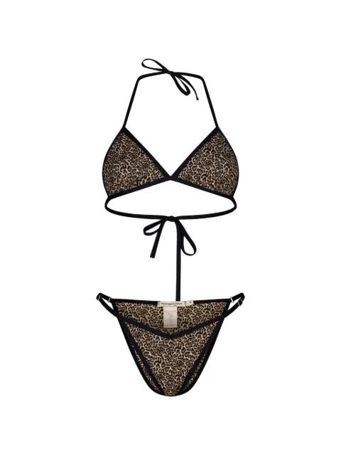 Lilia leopard-print bikini by PARAMIDONNA