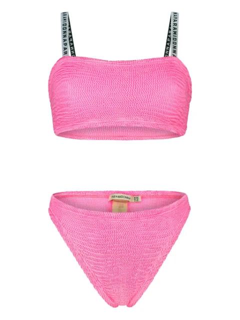 Merry branded-straps bikini by PARAMIDONNA
