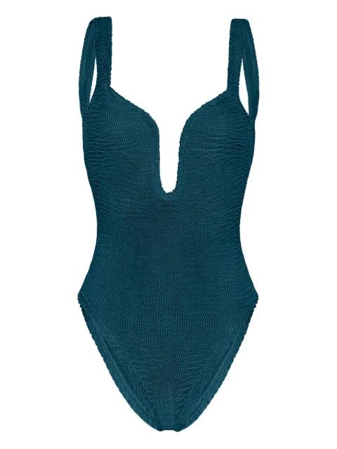 Mika textured swimsuit by PARAMIDONNA
