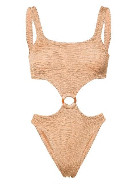 Olivia ring-detailing swimsuit by PARAMIDONNA