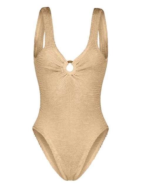 Romana ring-detail swimsuit by PARAMIDONNA